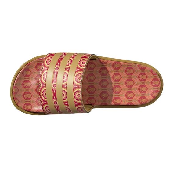 Farm Rio x Adidas,Adilette Platform Slides, Awesome Arch Support, EUC, Size 8 - Picture 3 of 10